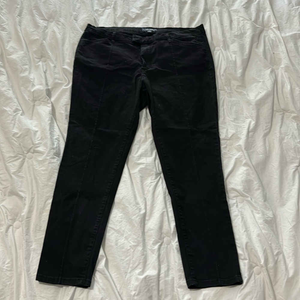 ModCloth skinny tapered seamed pants